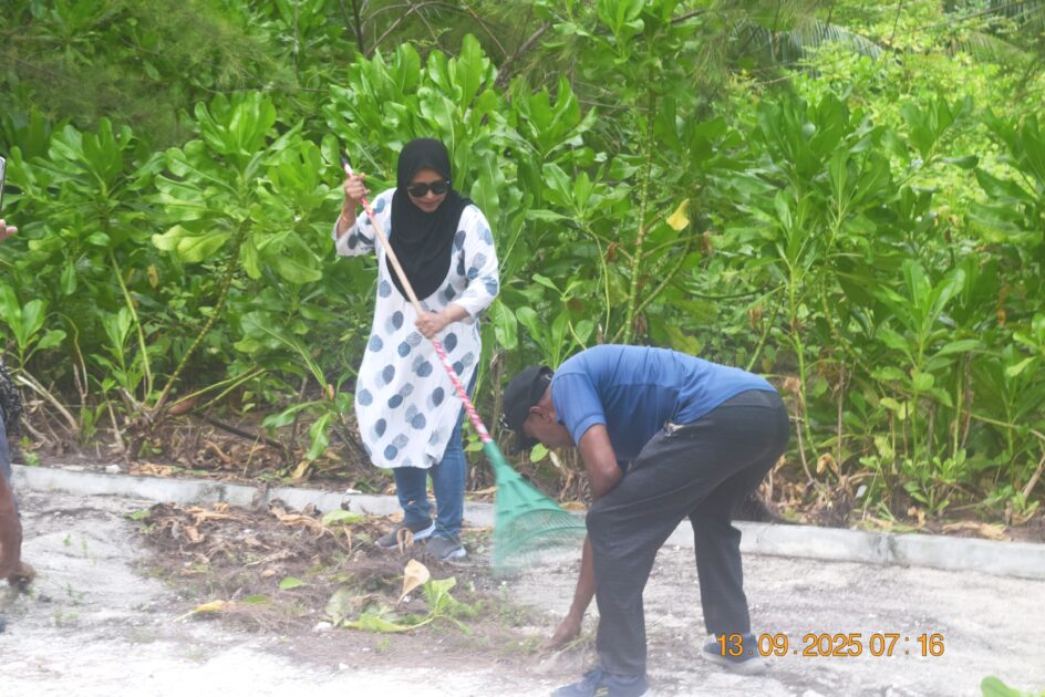 މީދޫ ޓޫރިޒަމް ޒޯނު ސަރަޙައްދު ސާފުކުރުމުގެ ޚާއްސަ ހަރަކާތެއް މިއަދު ހެނދު ކުރިއަށް ގެންގޮސްފި