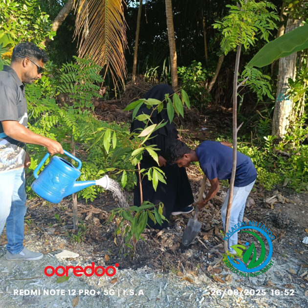 އުރީދޫ މޯލްޑިވްސް އާއި ސ. މީދޫގެ ނަލަފެހި ޖަމްއިއްޔާ ގުޅިގެން، ކުރިއަށް ގެންދެވުނު ގަސްއިންދުމުގެ ޚާއްސަ ޕްރޮގްރާމްގެ ތެރެއިން އުރީދޫ މޯލްޑިވްސް އާއި ސ. މީދޫގެ ނަލަފެހި ޖަމްއިއްޔާ ގުޅިގެން، ކުރިއަށް ގެންދެވުނު ގަސްއިންދުމުގެ ޚާއްސަ ޕްރޮގްރާމްގެ ތެރެއިން