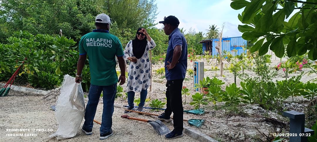 މީދޫ ޓޫރިޒަމް ޒޯނު ސަރަޙައްދު ސާފުކުރުމުގެ ޚާއްސަ ހަރަކާތެއް މިއަދު ހެނދު ކުރިއަށް ގެންގޮސްފި