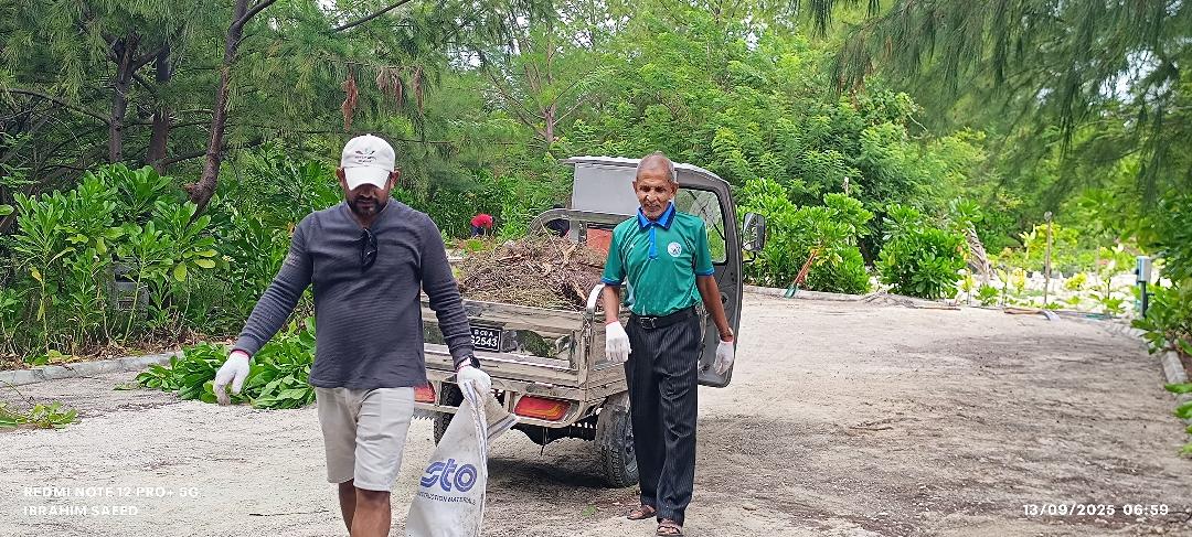 މީދޫ ޓޫރިޒަމް ޒޯނު ސަރަޙައްދު ސާފުކުރުމުގެ ޚާއްސަ ހަރަކާތެއް މިއަދު ހެނދު ކުރިއަށް ގެންގޮސްފި