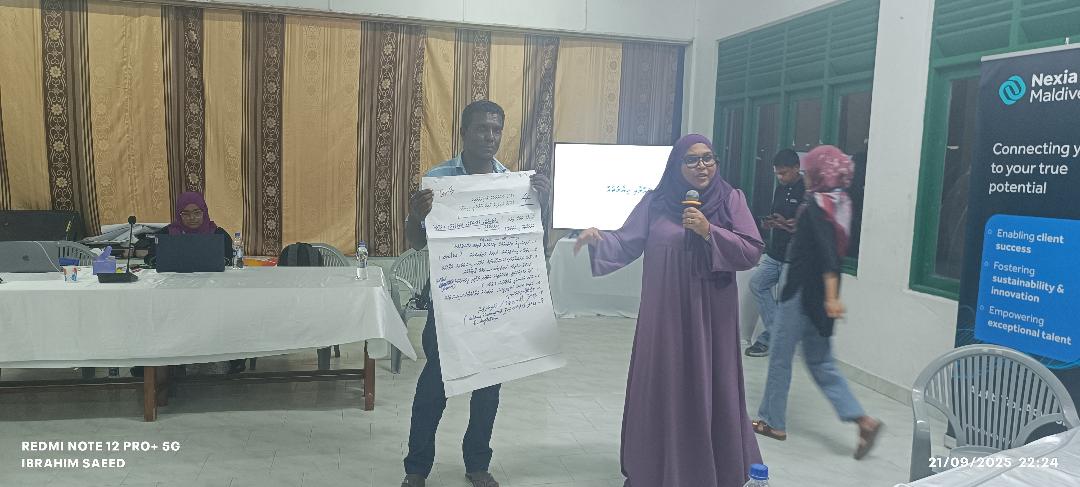 “ ވިލުންތެރި ރާއްޖެ 2045" ގެ ނަމުގައި ހުޅުދޫގައި ބޭއްވުނު ކުރިމަގު ސައްލާގެ ބައްދަލުވުމުގެ ތެރެއިން