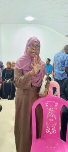 އައްޑޫ ސިޓީ ކައުންސިލްގެ އިދާރީ އޮނިގަނޑަށް ބަދަލު ގެނައުމާ ގުޅޭގޮތުން މީދޫ ރަށްޔިތުންނަށް މައުލޫމާތު ދިނުމަށް ބޭއްވުނު ބައްދަލުވުމުގެ ތެރެއިން 11-10-2025