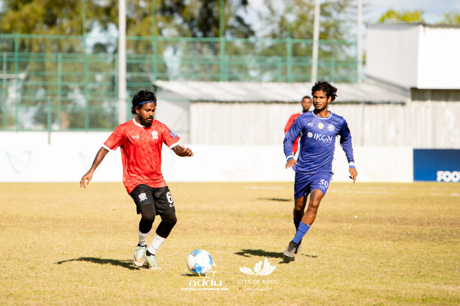 ހިތަދޫ މައިލޯސިޓީއާއި މީދޫ ކްލަބް ލޮތާރި ބައްދަލުކުރިމެޗްގެ ތެރެއިން