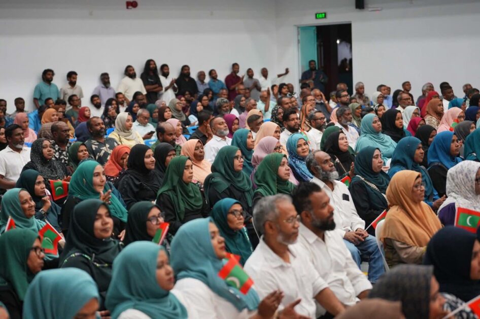 ޕީއެންސީގެ ފަރާތުން ފުވައްމުލަކުގައި 30-01-2026 ގައި ބޭއްވި ޖަލްސާ- ފޮޓޯ: އަލީ މަސީހުގެ ފޭސްބުކް ޕޭޖުން