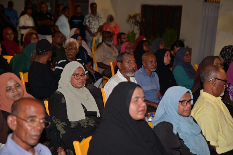 މިމަހުގެ 25 ވަނަ ދުވަހުގެރޭ ބޭއްވި "އުންމީދެއްގައި" ޖަލްސާގެ ތެރެއިން 