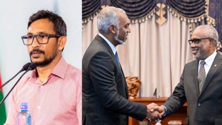 ރައީސް މުއިއްޒު، މަޖިލިސް ރައީސާއި ޕީއެންސީގެ ޕީޖީ ލީޑަރާ ބައްދަލު ކުރައްވައިފި