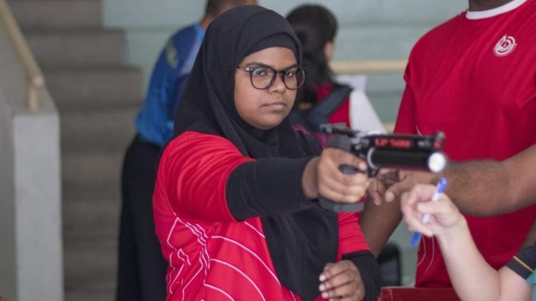 ޝޫޓިންގސްޕޯޓްސްގައި ރާއްޖެއަށް ރިހިމެޑަލް ހޯދައިދިން އީޝަލަށް ރައީސްގެ ތަހުނިޔާ