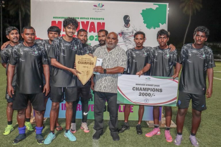 މިނިވަން ސްޓްރީޓް 2025 ގެ ޗެމްޕިއަންކަން ވަންޕާމަށް