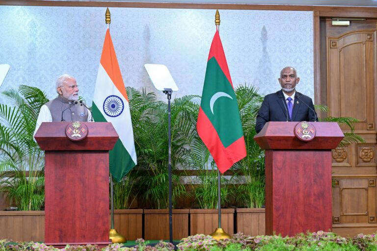 ރާއްޖެއާއި އިންޑިއާގެ ގުޅުމަށް އެއްވެސް ބަޔަކަށް ހީނަރުކަމެއް ނުގެނެވޭނެ: ރައީސް