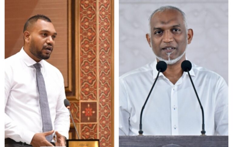 މީދޫ މެމްބަރު އަބްދުއްރަހުމާނު ރައީސް ޑރ.މުޢިއްޒަށް ޝުކުރު ދަންނަވައިފި