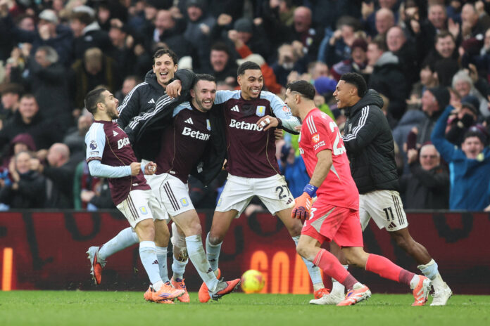 އިތުރު ވަގުތުގެ ފަހު މިނިޓްގައި ލަނޑު ޖަހައި އާސެނަލް ބަލިކޮށް އެސްޓަން ވިލާއިން ތިން ޕޮއިންޓް ހޯދައިފި!