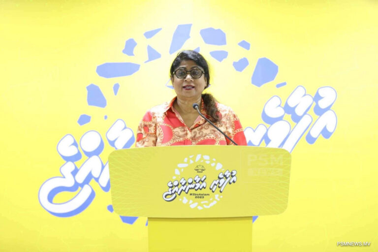 އާދަމް އާޒިމް އެމްޑީޕީގެ ލަޝްކަރުގެ ކިބައިން މާފަށް އެދެންޖެހޭ- މާރިޔާ