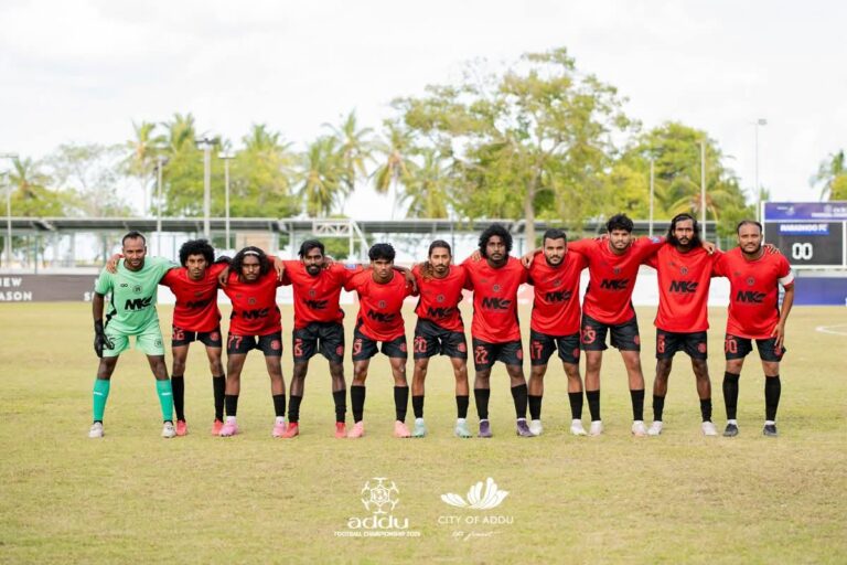 އައްޑޫ ފުޓްބޯޅަ ޗެމްޕިއަންޝިޕް 2025: މަރަދޫ އެފްސީން ބޮޑު ތަފާތަކުން މޮޅުވިއިރު ، ޒާކީ ހެޓްރިކް ހަދައިފި