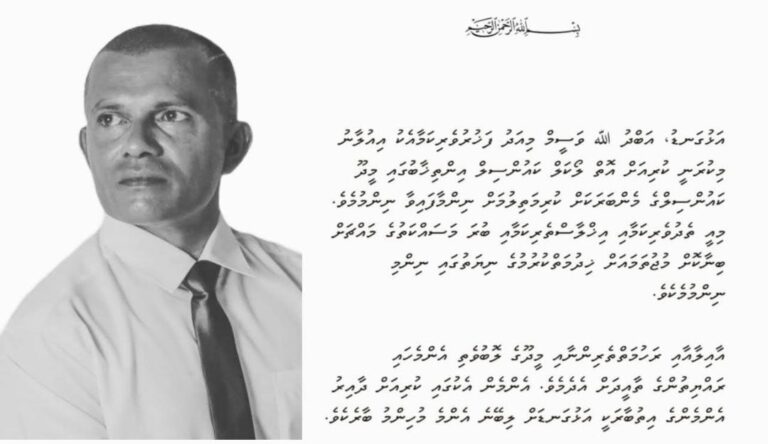 އައްޑޫ މީދޫ ކައުންސިލަށް ވާދަކުރާ ވަސީމުގެ ވައުދު: ފުދުންތެރި މީދޫއެއް
